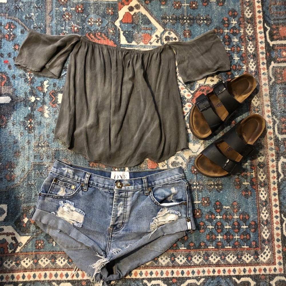 Off the shoulder top